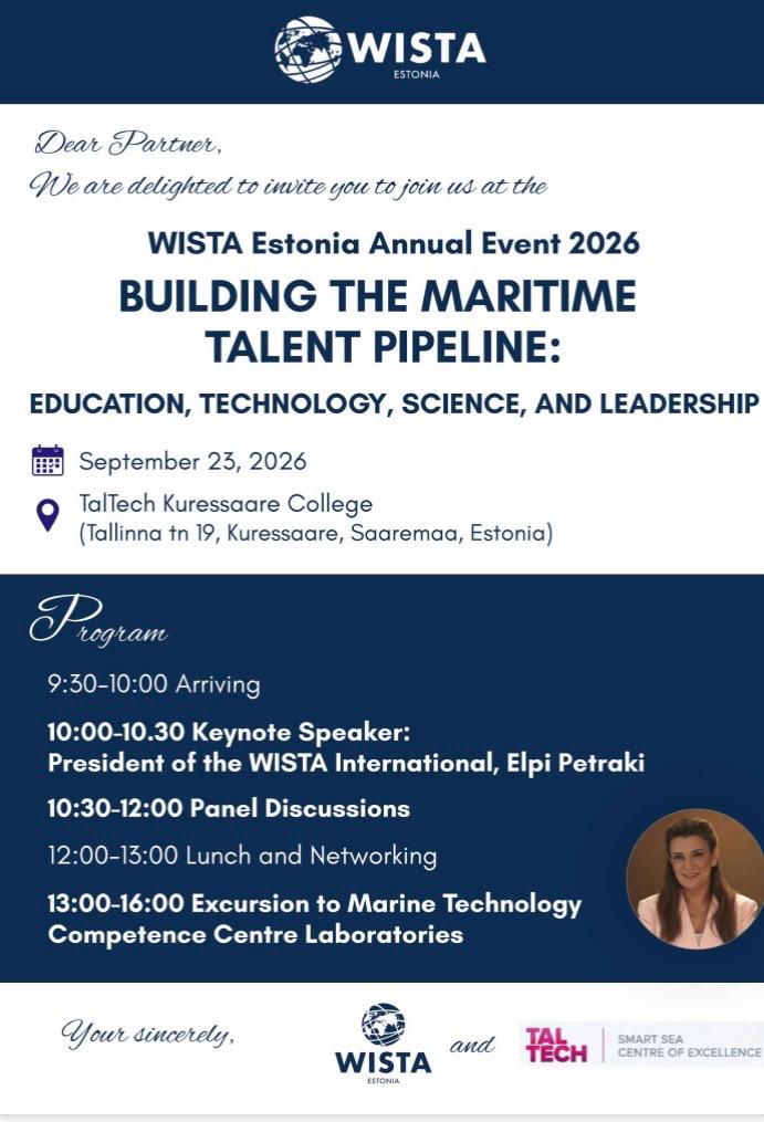 Welcome to WISTA Estonia Annual Seminar
